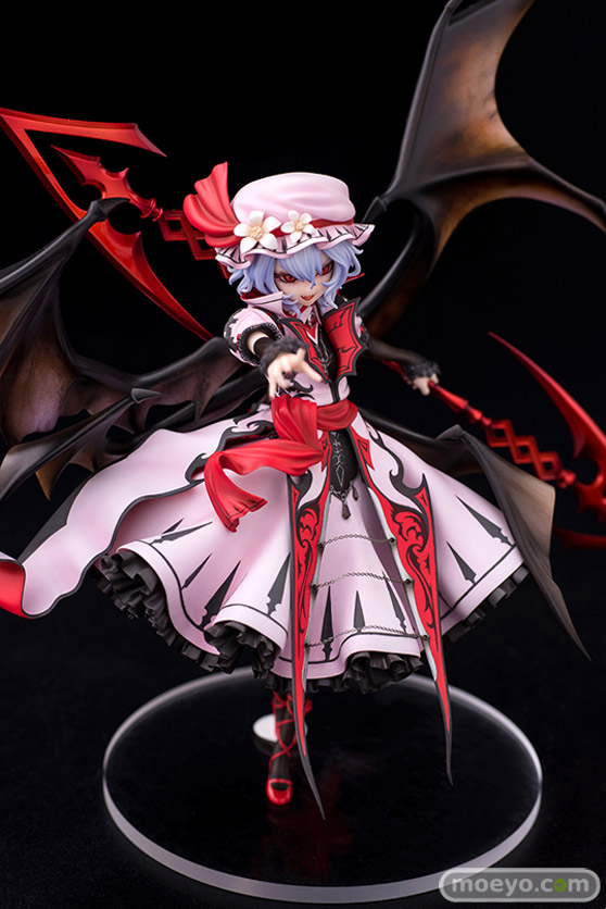 キューズQ 東方Project レミリア・スカーレット［紅魔城伝説版］ 再販 フィギュア Noin ei 晩杯あきら フィギュア 15