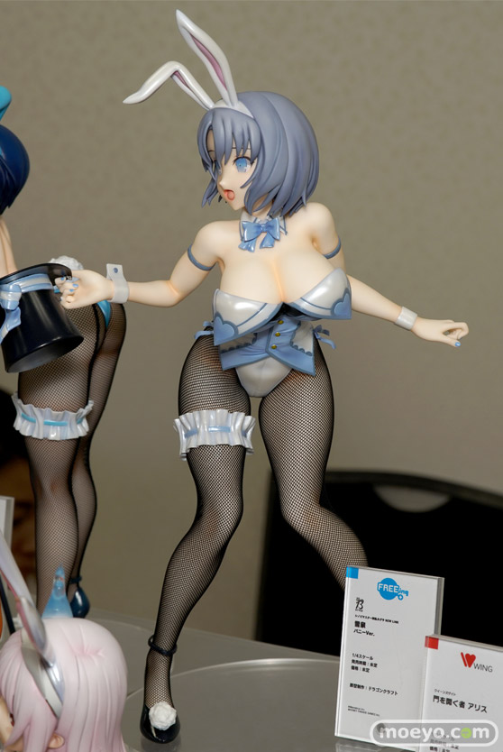 フリーイング B-STYLE シノビマスター 閃乱カグラ NEW LINK 雪泉 バニーVer. フィギュ ドラゴンクラフト 2019夏 ホビーメーカー合同展示会 03