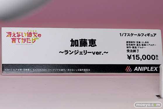 ワンダーフェスティバル 2019［夏］ フィギュア アニプレックス 霞ヶ丘詩羽 加藤恵 空閑旭姫 大好真々子 博麗霊夢 霧雨魔理沙 05