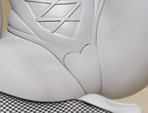 魔太郎さんイラスト立体化！こちらは元気形ビッチバニーさん！BINDing新作エロフィギュア「リオ -Rio-」監修中原型が展示！【WF2019夏】