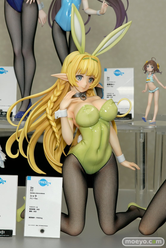 フリーイング B-STYLE 異世界魔王と召喚少女の奴隷魔術 シェラ・L・グリーンウッド バニーVer. フィギュア 01