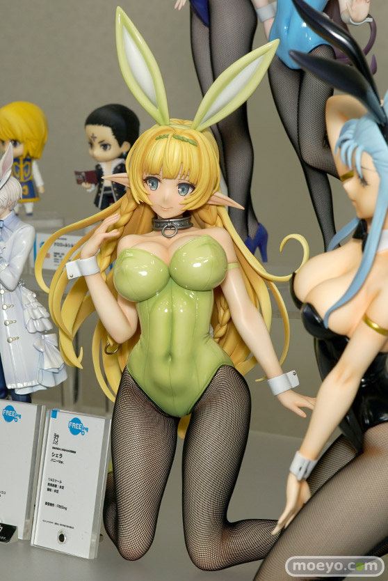 フリーイング B-STYLE 異世界魔王と召喚少女の奴隷魔術 シェラ・L・グリーンウッド バニーVer. フィギュア 04