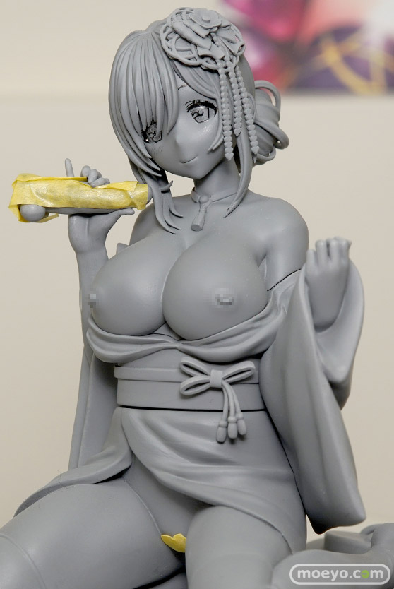 ワンダーフェスティバル 2019［夏］ Pink・Cat 振り袖剥いちゃいました 魔太郎 A'm エロ キャストオフ フィギュア  06