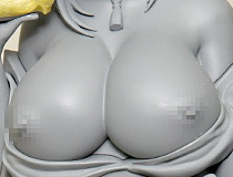 魔太郎さんの和服美少女イラストを立体化！Pink・Cat新作エロフィギュア「振り袖剥いちゃいました」監修中原型が展示！【WF2019夏】