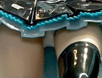 バンダイの変態技術プラモデルフィギュア最新作！「Figure-riseLABO 初音ミク V4X」のテストサンプルが展示！【C3AFA TOKYO 2019】