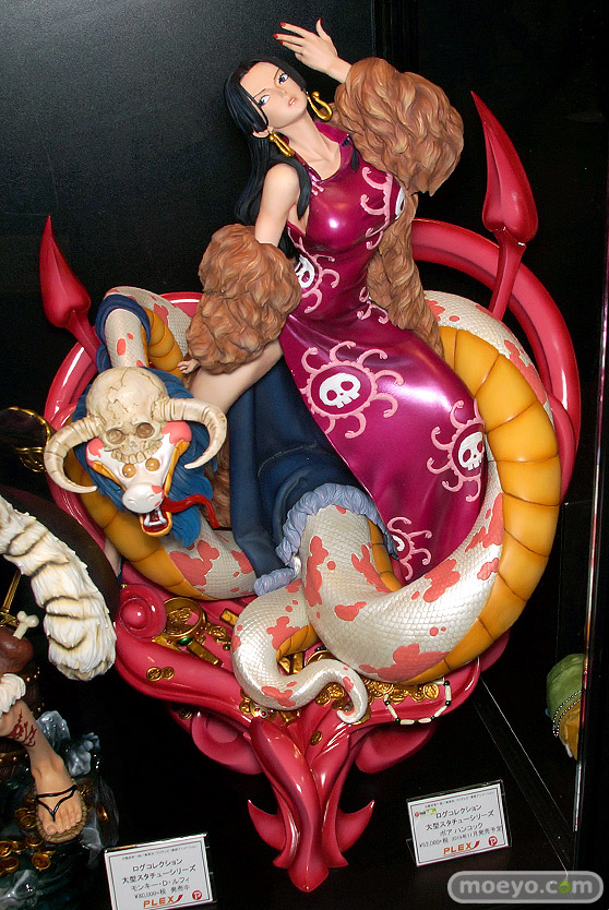 プレックス ワンピース ログコレクション 大型スタチューシリーズ ボア・ハンコック フィギュア ユニークアートスタジオ 01