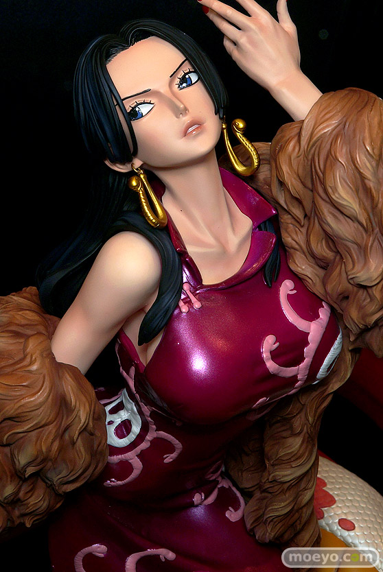 プレックス ワンピース ログコレクション 大型スタチューシリーズ ボア・ハンコック フィギュア ユニークアートスタジオ 04