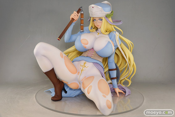 オーキッドシード クイーンズブレイド 美しき闘士たち 帝都の聖女 メルファ -いのうえたくやver.- フィギュア 石山智 09