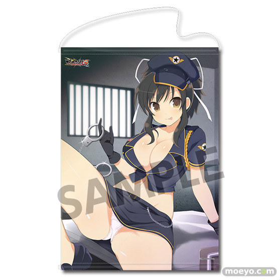 ホビーストック 閃乱カグラ NewWave Gバースト B2タペストリー 「飛鳥 斑鳩 シノビポリスver. 美野里＆雲雀  総司 振袖ver. 01