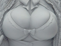 スカイチューブ新作エロフィギュア「李畝花恋 illustration by しおこんぶ」監修中原型が展示！【WF2019夏】