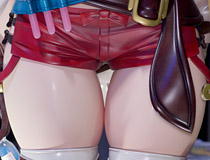 「あの太もも」が等身大で見放題！「ライザのアトリエ ライザ」の等身大フィギュアがコーエーテクモゲームスブースで展示！【TGS2019】