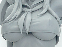 スカイチューブ新作エロフィギュア「チアガール（仮） illustration by たかやKi」監修中原型が展示！【WF2019夏】