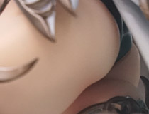 ヴェルテクス新作美少女フィギュア「MU -奇蹟の大地- エルフ」彩色サンプルがアキバで展示！