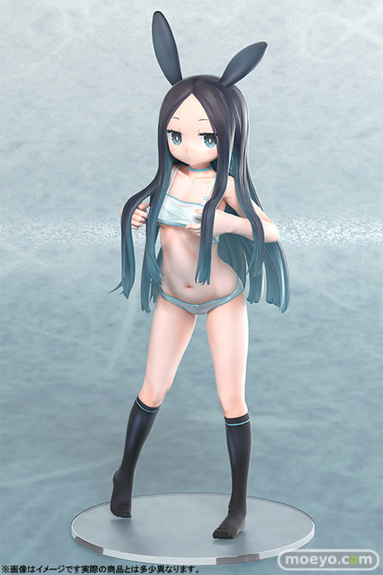 B´full FOTS JAPAN(ビーフル フォトス ジャパン) ミミゲハカセ氏デザイン 黒うさミミコ フィギュア うるるもち・ジョンソン 01