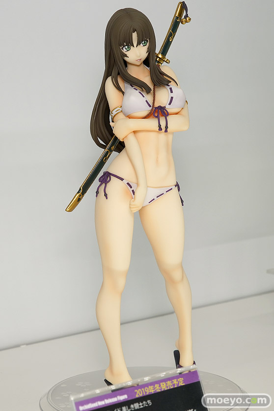 オーキッドシード クイーンズブレイド 美しき闘士たち 武者巫女 トモエ 2Pカラーver. フィギュア タナカマサノリ ワンダーフェスティバル 2019［夏］ 02