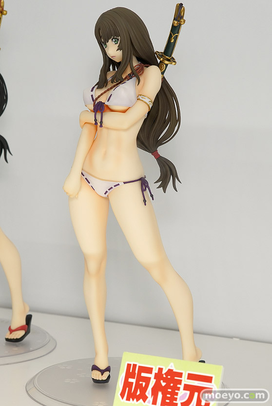 オーキッドシード クイーンズブレイド 美しき闘士たち 武者巫女 トモエ 2Pカラーver. フィギュア タナカマサノリ ワンダーフェスティバル 2019［夏］ 04