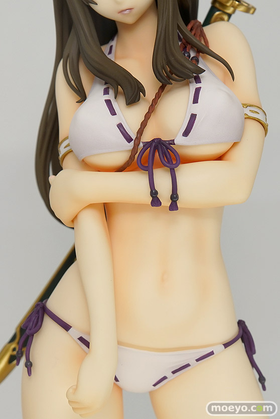 オーキッドシード クイーンズブレイド 美しき闘士たち 武者巫女 トモエ 2Pカラーver. フィギュア タナカマサノリ ワンダーフェスティバル 2019［夏］ 07