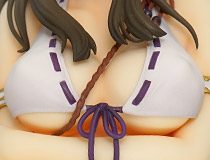 水着姿の武者巫女トモエ、2Pカラーとなって再登場！オーキッドシード新作美少女フィギュア「クイーンズブレイド 美しき闘士たち 武者巫女 トモエ 2Pカラーver.」予約受付開始！【WF2019夏】