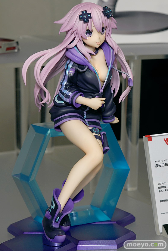 ウイング 新次元ゲイム ネプテューヌVII 次元の旅人 ネプテューヌ フィギュア kan-D！ 2019夏 ホビーメーカー合同展示会 02