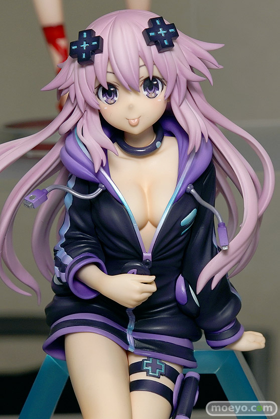 ウイング 新次元ゲイム ネプテューヌVII 次元の旅人 ネプテューヌ フィギュア kan-D！ 2019夏 ホビーメーカー合同展示会 04