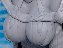 ニットセーター風コス+巨乳！コトブキヤ新作美少女フィギュア「ファンタシースターオンライン2es ジェネ （ステラメモリーズ Ver.）」監修中原型が展示！【第59回ホビーショー】