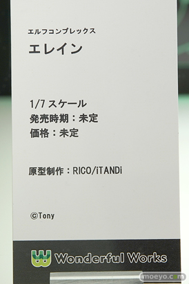 Wonderful Works エルフコンプレックス エレイン RICO iTANDi Tony フィギュア　ワンダーフェスティバル 2019［夏］　13