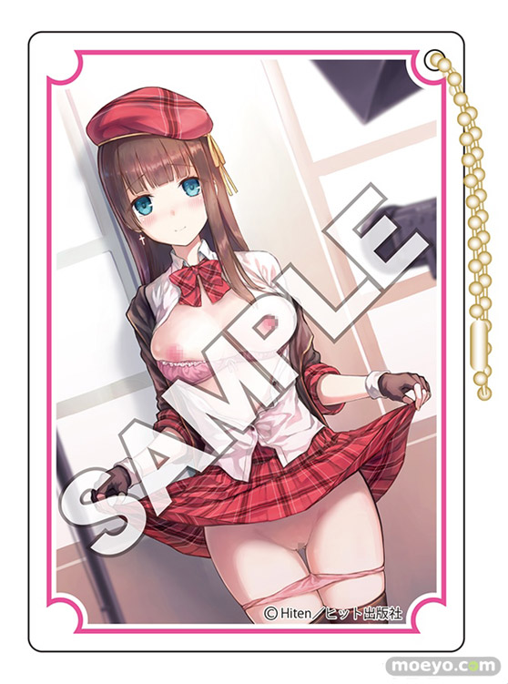 花畑と美少女 Hiten:COMIC阿吽アクリルアートコレクションSP アダルトキーチェーン 04