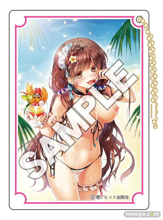 花畑と美少女 櫻:COMIC阿吽Pin-up アクリルアートコレクションSP アダルトキーチェーン 04