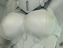 キューズQ新作美少女フィギュア「Fate/Grand Order マシュ・キリエライト[オルテナウス] 」監修中原型が展示！【WF2019夏】