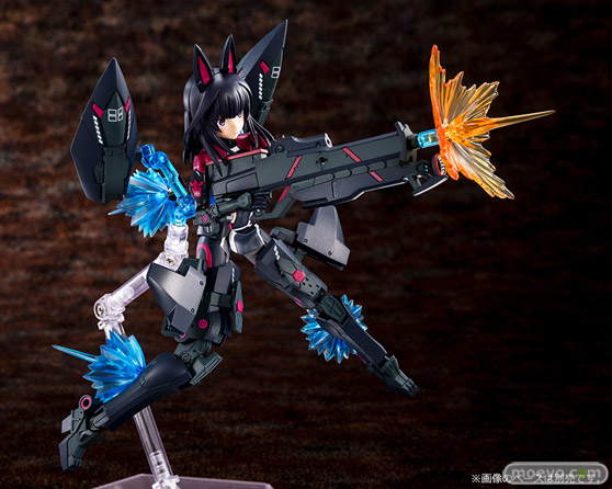 コトブキヤ メガミデバイス × アリス・ギア・アイギス 吾妻楓[皆伝] プラモデル 浅井真紀 福元徳宝 辛嶋俊一 08