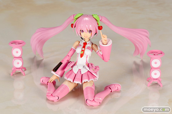 コトブキヤ フレームアームズ・ガール フレームミュージック・ガール 桜ミク プラモデル 清水康智 堀克彦 島田フミカネ 柳瀬敬之 06