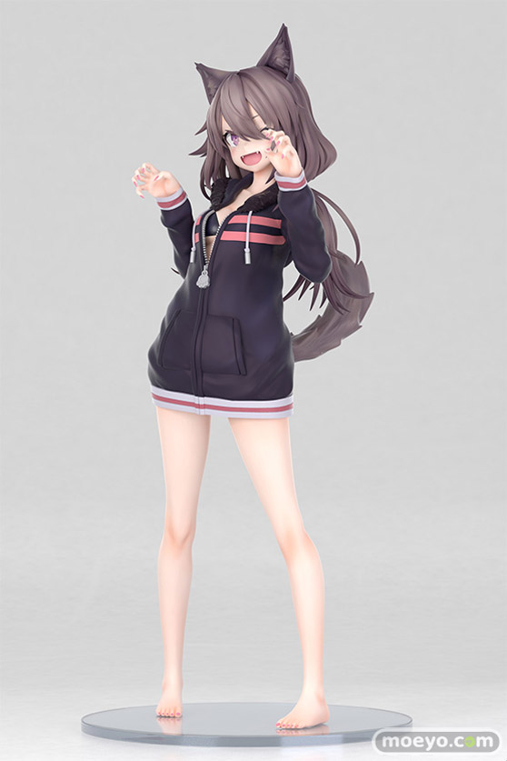 full FOTS JAPAN(ビーフル フォトス ジャパン) しゅがお オリジナルイラスト「パーカーおおかみっこ (「・ω・)「」 フィギュア 02