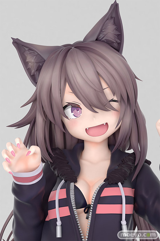 full FOTS JAPAN(ビーフル フォトス ジャパン) しゅがお オリジナルイラスト「パーカーおおかみっこ (「・ω・)「」 フィギュア 12