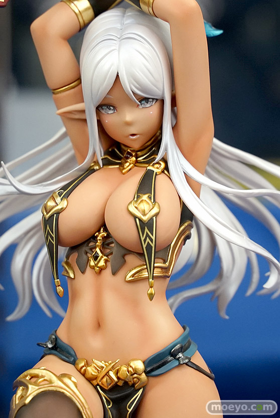 [I.V.E Caress of Venus： 方天戟 Figure Collection ダークエルフ シェリー・エオニウム 方天戟 月桜 星名詠美 エロ キャストオフ フィギュア  05