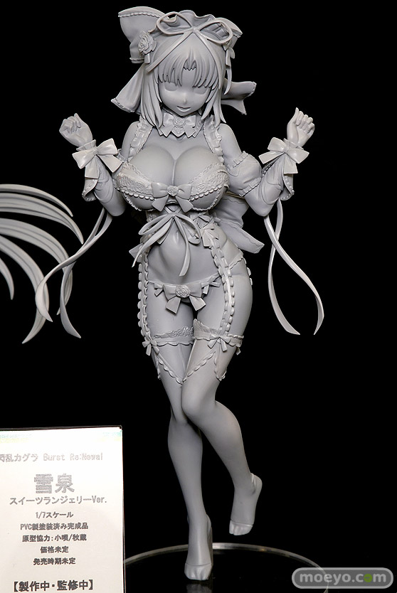 ベルファイン 閃乱カグラ Burst Re:Newal 雪泉 スイーツランジェリーVer. 小唄 秋蔵 フィギュア 宮沢模型 第44回 商売繁盛セール 01