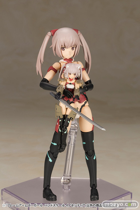 コトブキヤ フレームアームズ・ガール ハンドスケール イノセンティア プラモデル 清水康智 渡部雅史 柳瀬敬之 島田フミカネ 12