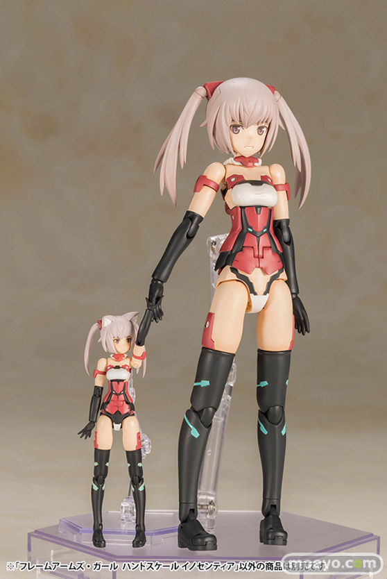 コトブキヤ フレームアームズ・ガール ハンドスケール イノセンティア プラモデル 清水康智 渡部雅史 柳瀬敬之 島田フミカネ 14