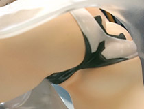 ナイスお尻造形！ブロッコリー新作美少女フィギュア「Z/X -Zillions of enemy X- 各務原あづみ」彩色サンプルがアキバで展示！