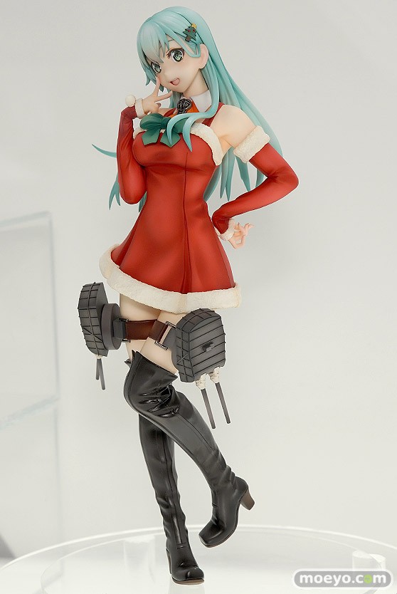 ホビージャパン 艦隊これくしょん-艦これ- 鈴谷[Xmas]mode AMAKUNI 内嶋靖浩 星名詠美 フィギュア メガホビEXPO 2019 Autumn 03