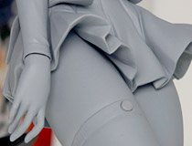 ミニスカ＆絶対領域の伝統美！ホビージャパン新作美少女フィギュア「ベターマン 彩火乃紀」監修中原型が展示！【メガホビ2019秋】