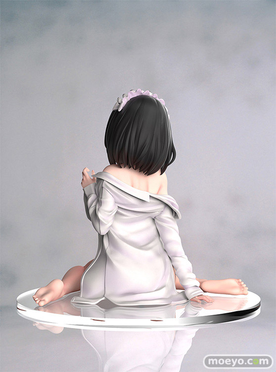 B´full FOTS JAPAN(ビーフル フォトス ジャパン) 漫画家・イラストレーター新挑限先生「黒水着メイドちゃん」  フィギュア 三上裕仁 05