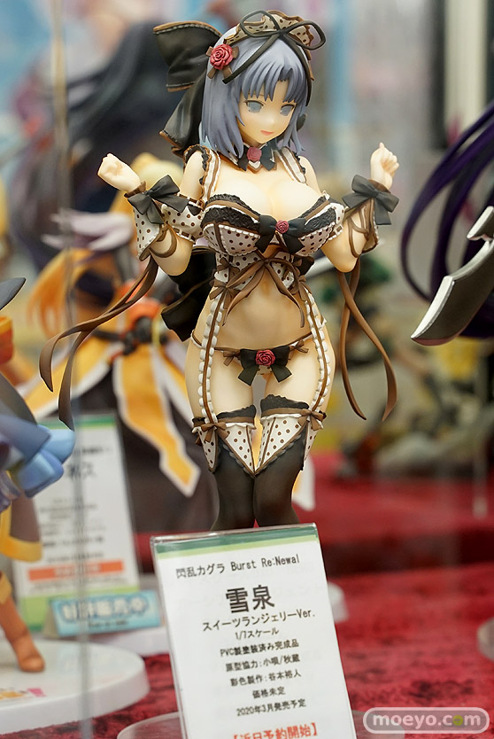 ベルファイン 閃乱カグラ burst Re:Newal 雪泉 スイーツランジェリーVer. 小唄  秋蔵 谷本裕人 フィギュア 02
