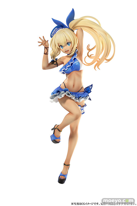 B´full FOTS JAPAN（ビーフル フォトス ジャパン） Mirai Akari Racing Project「ミライアカリ」PACIFIC RACING水着ver. フィギュア まつを 13