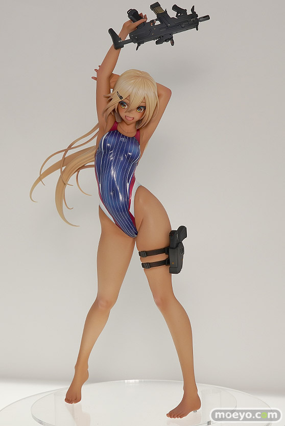 ホビージャパン ARMS NOTE 水泳部のコウハイちゃん i-con にゃばー 五日市歩 AMAKUNI フィギュア メガホビEXPO 2019 Autumn 03