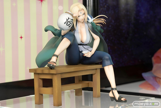 メガハウス NARUTOギャルズ NARUTO‐ナルト‐ 疾風伝 綱手 Ver.2 猫丸 たぅもけい フィギュア メガホビEXPO 2019 Autumn 02