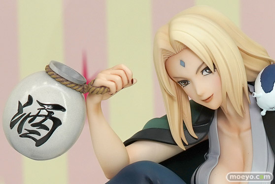 メガハウス NARUTOギャルズ NARUTO‐ナルト‐ 疾風伝 綱手 Ver.2 猫丸 たぅもけい フィギュア メガホビEXPO 2019 Autumn 05