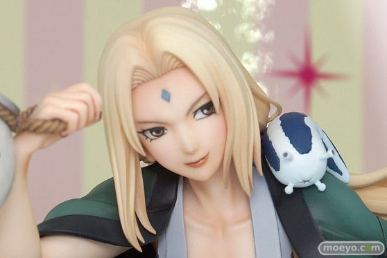 メガハウス NARUTOギャルズ NARUTO‐ナルト‐ 疾風伝 綱手 Ver.2 猫丸 たぅもけい フィギュア メガホビEXPO 2019 Autumn 06