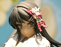 アニプレップスプラス新作美少女フィギュア「青春ブタ野郎はバニーガール先輩の夢を見ない 桜島麻衣 晴着ver.」彩色サンプルがアキバで展示！