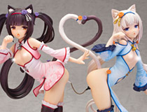 ☆アダルト☆人気ゲーム“ネコぱら”より、 ショコラ／バニラ が着脱可能なフィギュアとなって、あみあみ限定特典付きで予約受付中!!