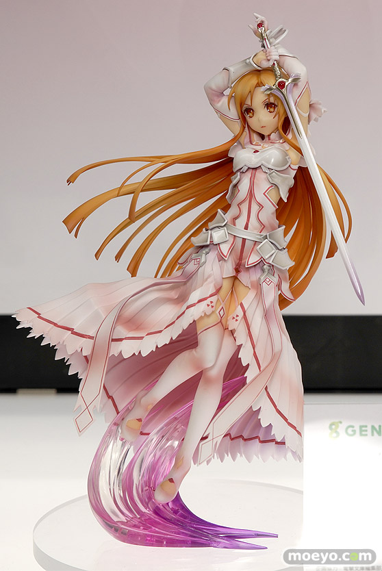 ジェンコ ソードアート・オンライン 《創世神ステイシア》アスナ フィギュア knead メガホビEXPO 2019 Autumn 01